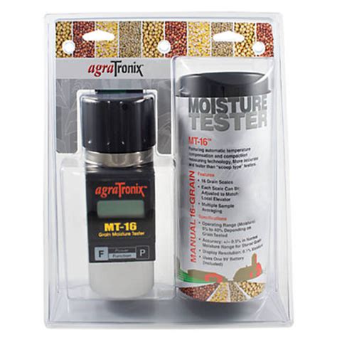 agratronix mt-16 grain moisture tester|hay testers.